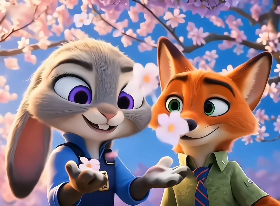 疯狂动物城的实况壁纸图来啦！！