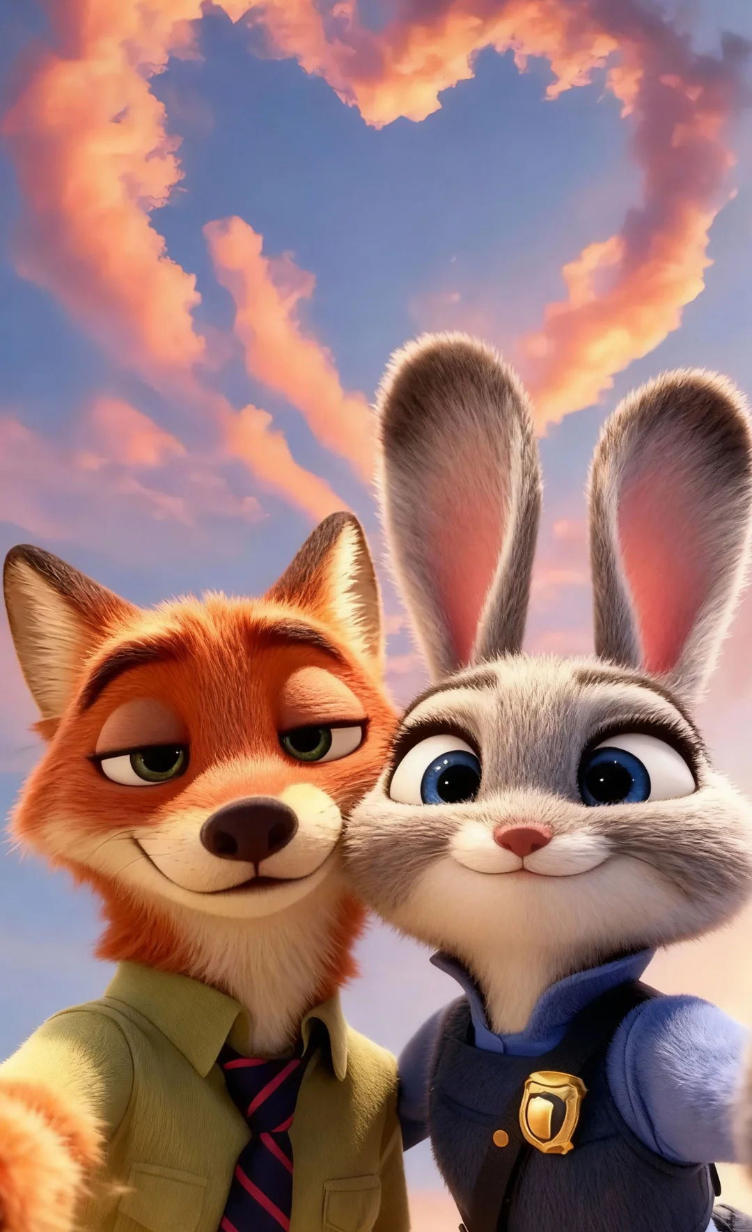 朱迪尼克也太有cp感了！壁纸来了！