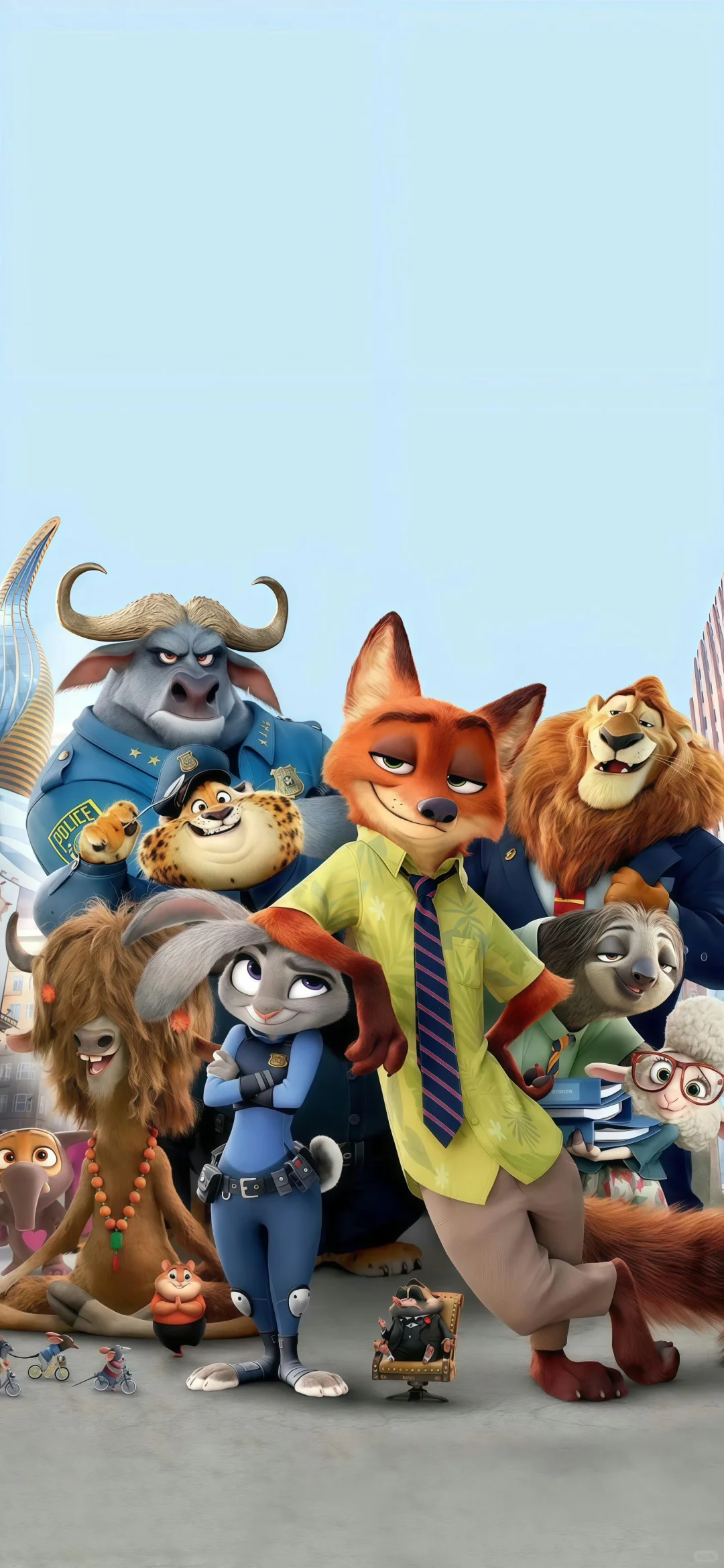 壁纸背景图｜疯狂动物城