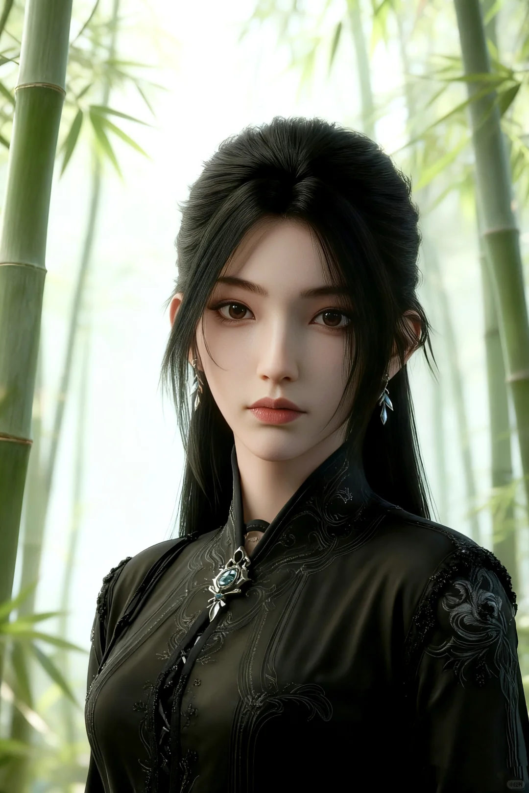 很喜欢剑来女主的建模，符合我对原著的想象