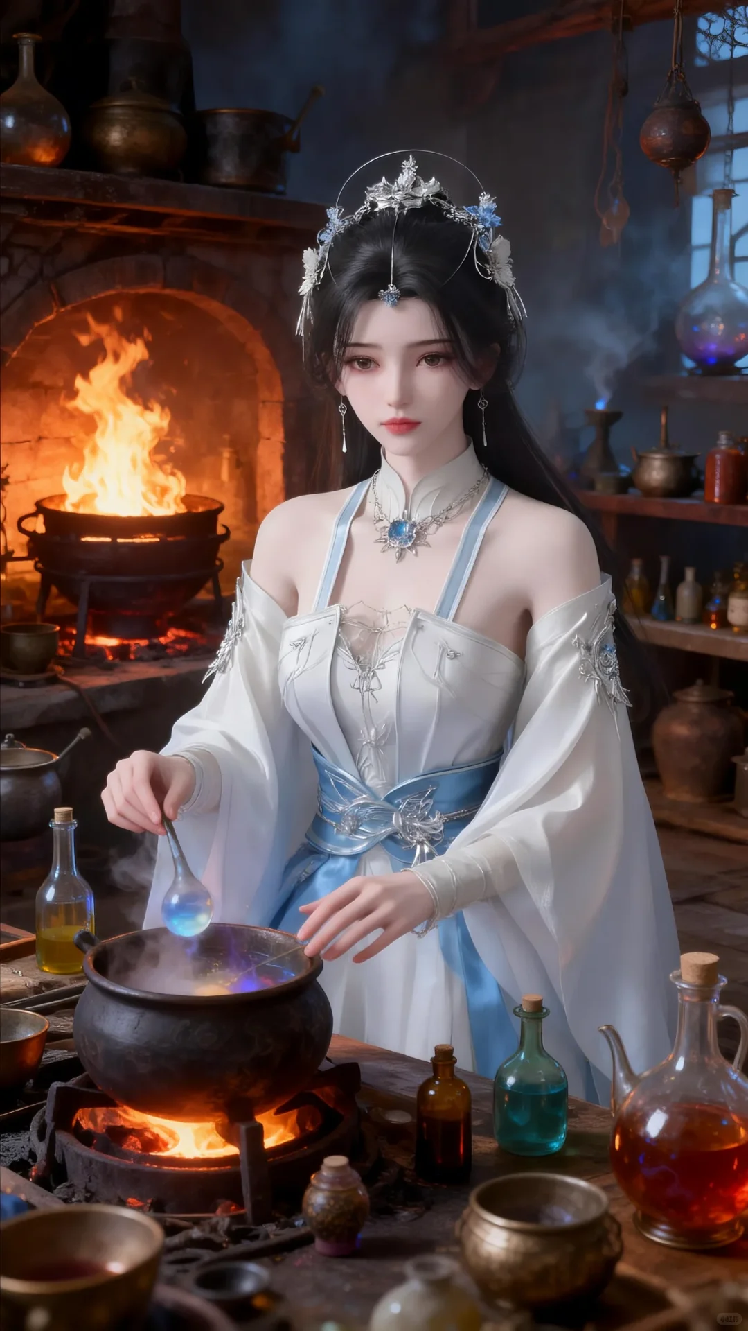 国漫女神李慕婉的炼丹日常