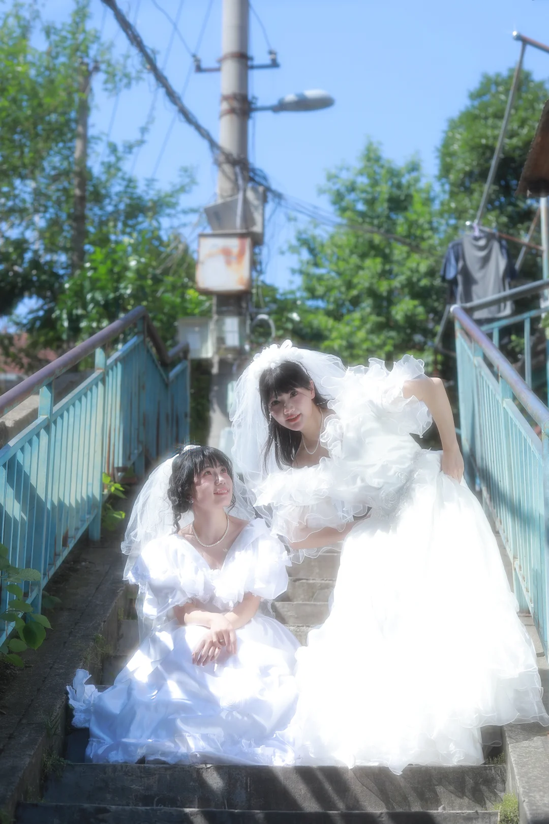 和闺蜜的婚纱写真太好拍了！（客返）