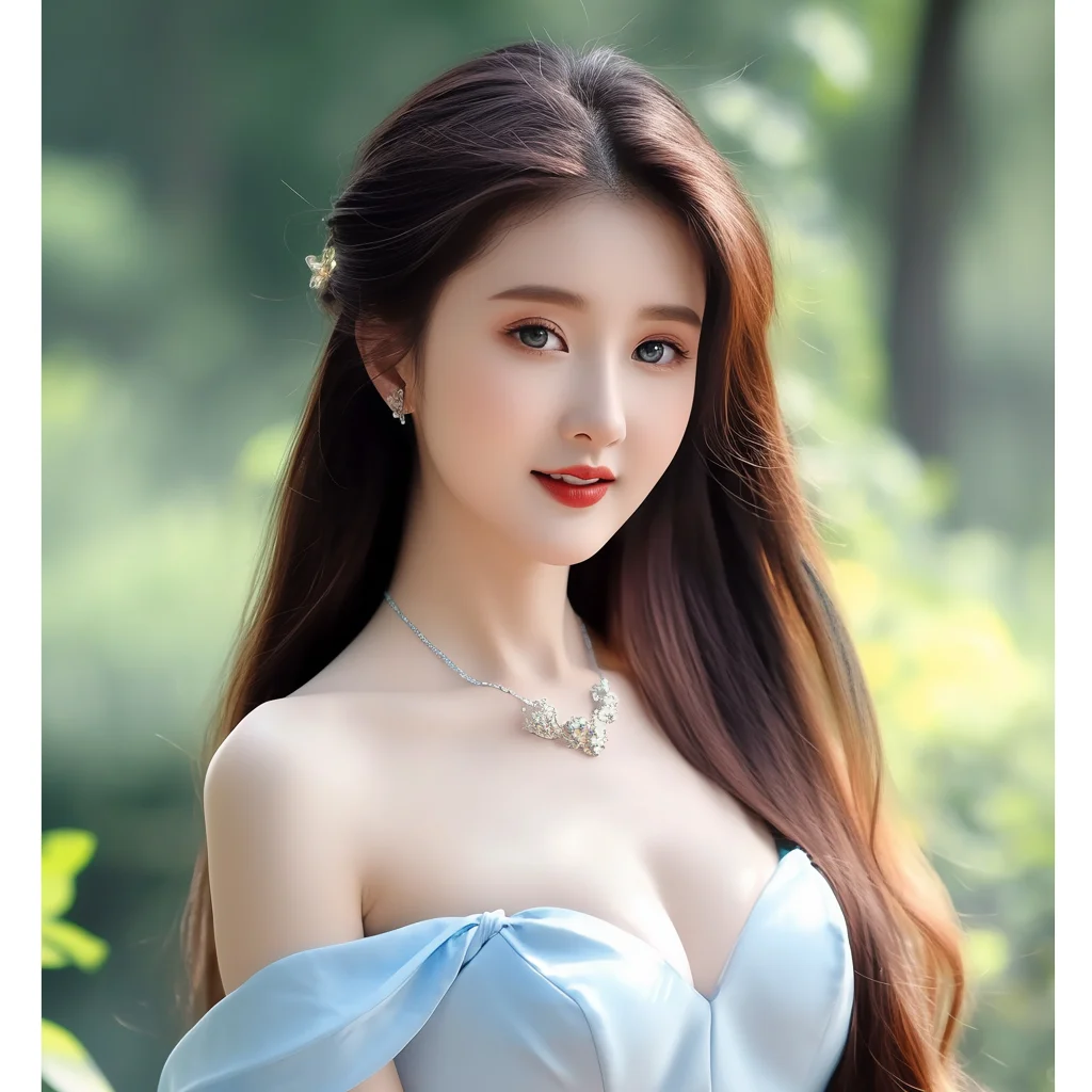 时尚女神的小清新风采