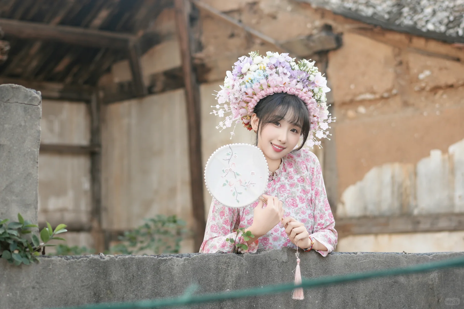 簪花围 穿花衣 闲做半日渔家女💐