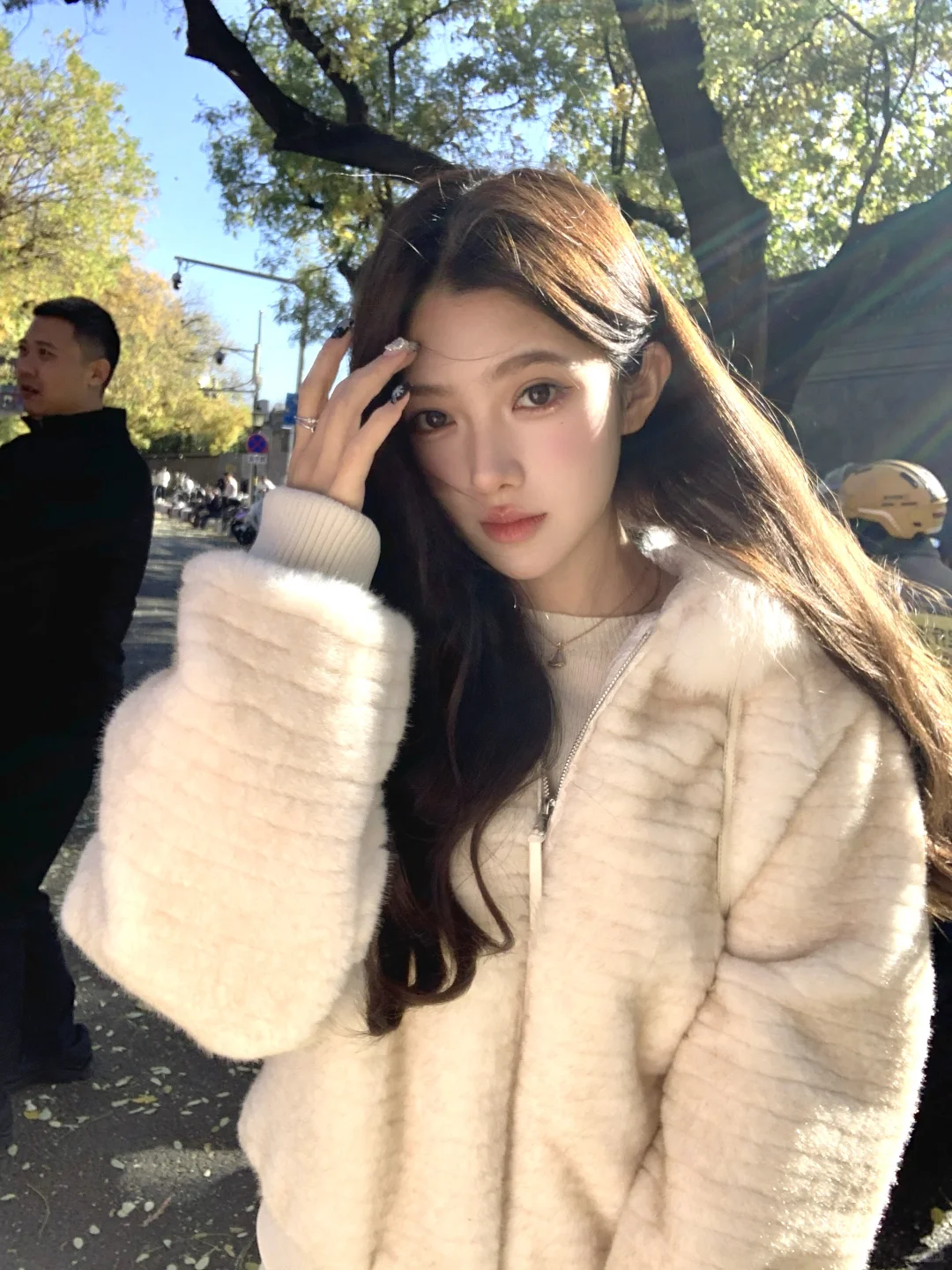 在冬天把阳光晒透