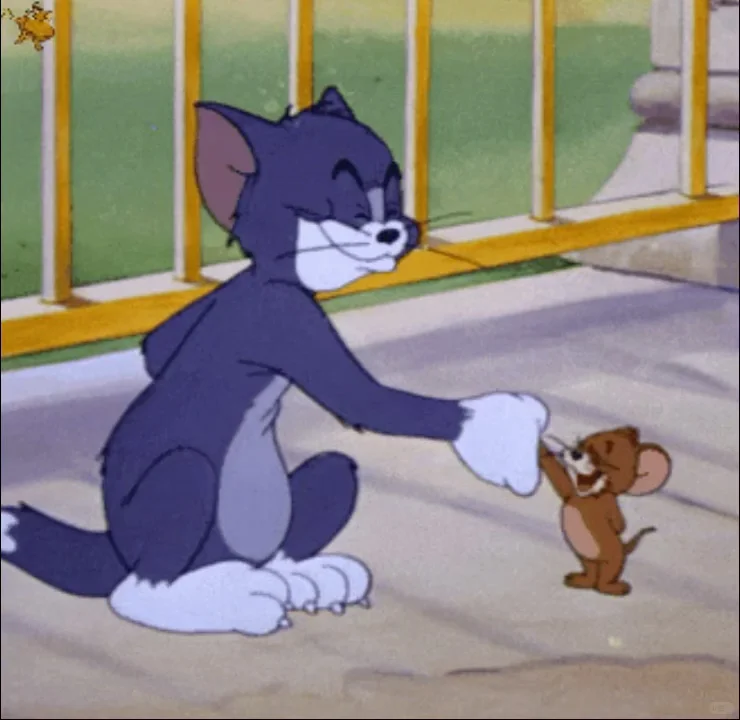 鬼迷日眼的小耗子（动图）