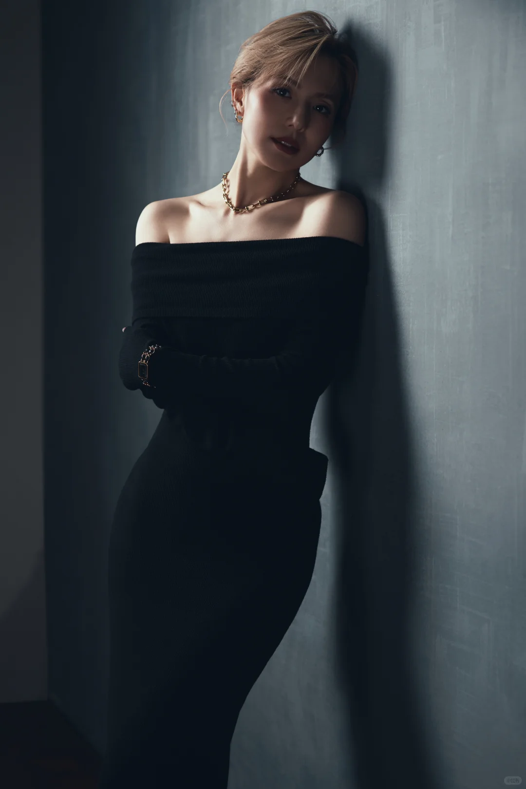 中老年模特工作照