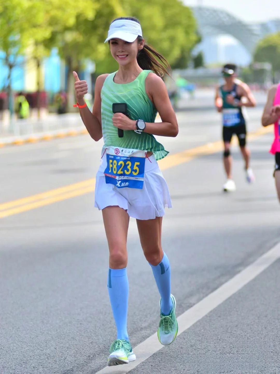 爱跑马拉松的女人真的好看，不信，自己看！
