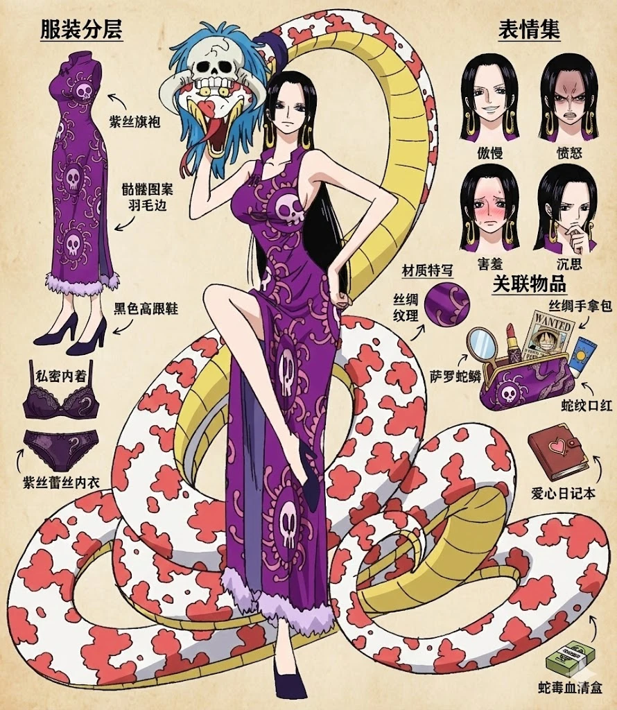 海贼王6大美女拆解，谁是你心里的NO.1