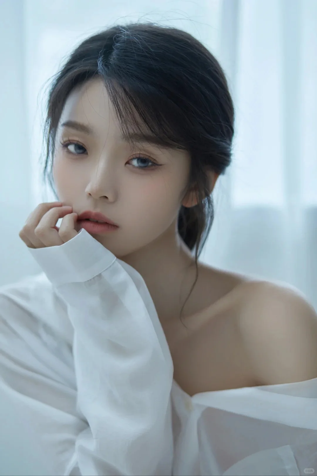 情绪写真|白色衬衫真是绝啦纯欲天花板❣️