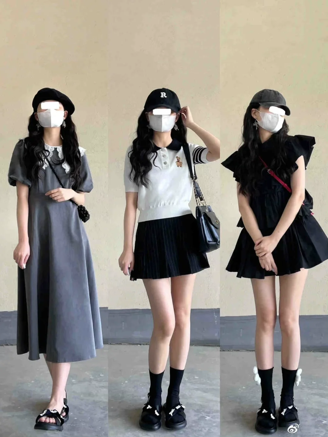 甜纯女孩穿搭⛱️春日氛围感拉满💕很难不爱❤️