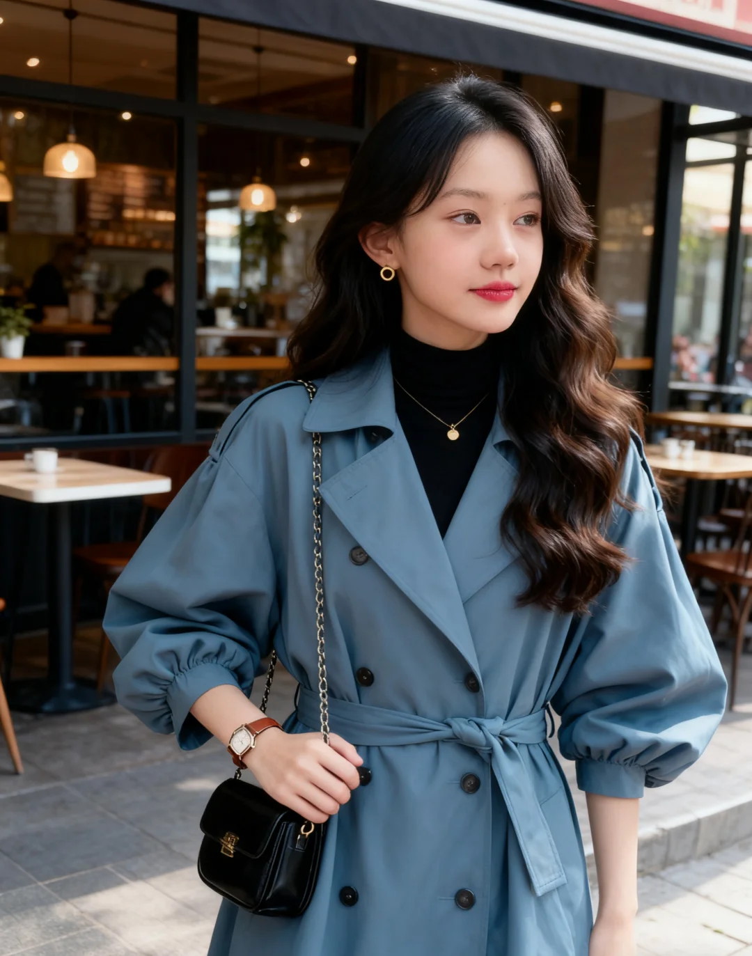 风衣穿搭是心动的感觉(成人版)