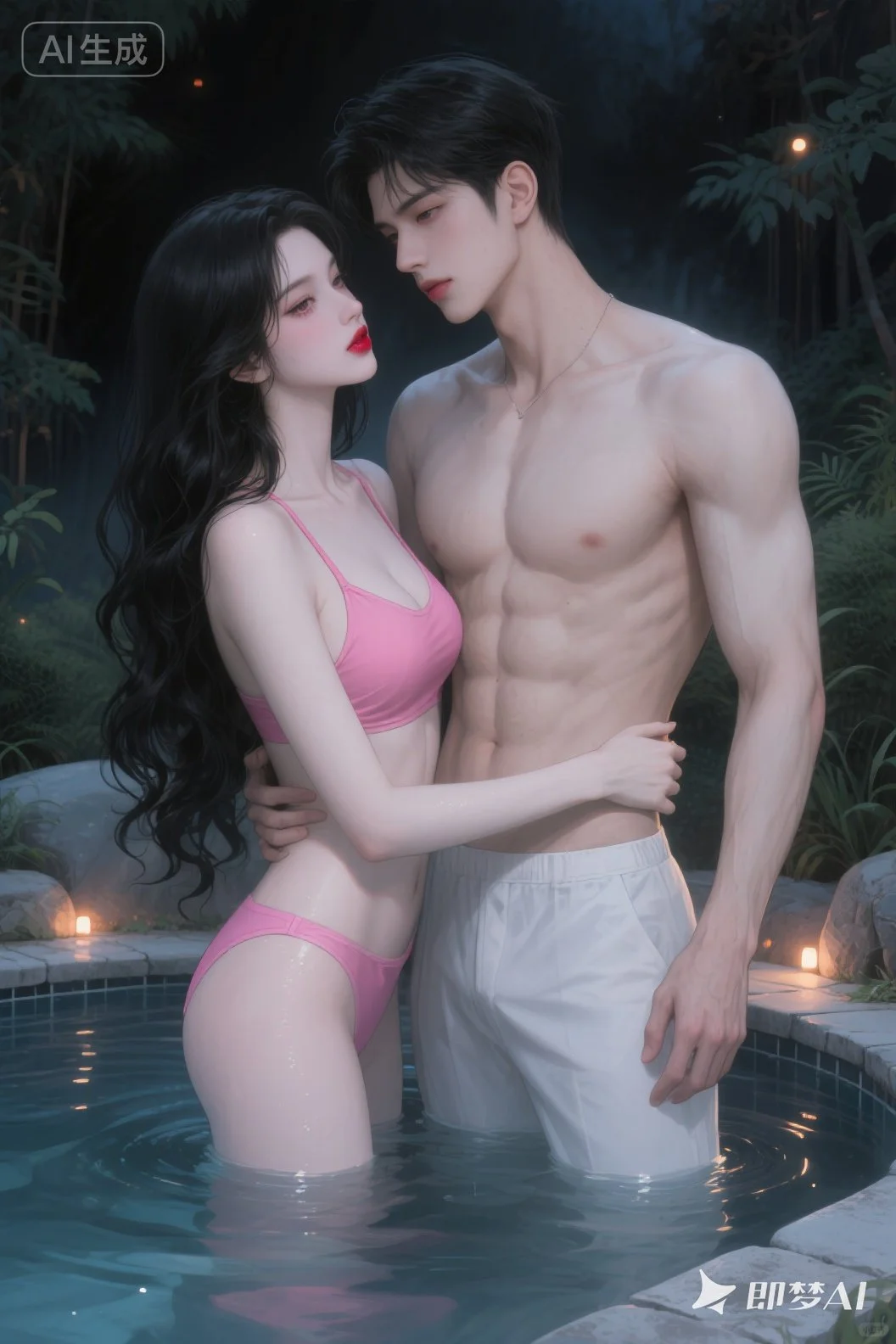 🐱即梦分享【3.0】泳池/肌肉/情侣