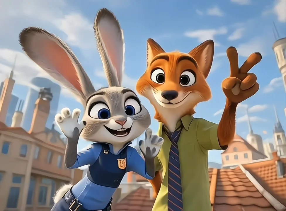 疯狂动物城的实况壁纸图来啦！！