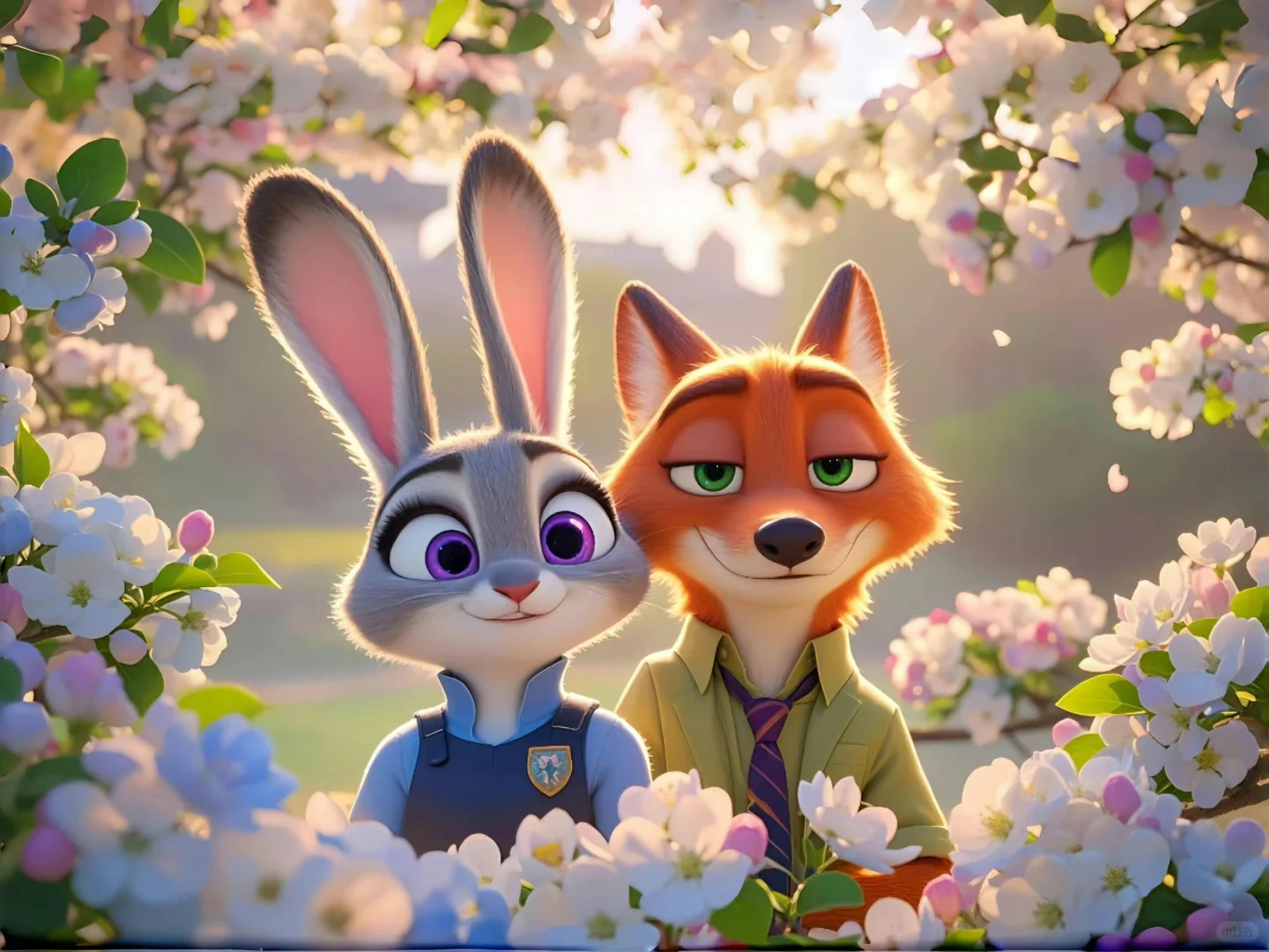 疯狂动物城iPad/电脑壁纸