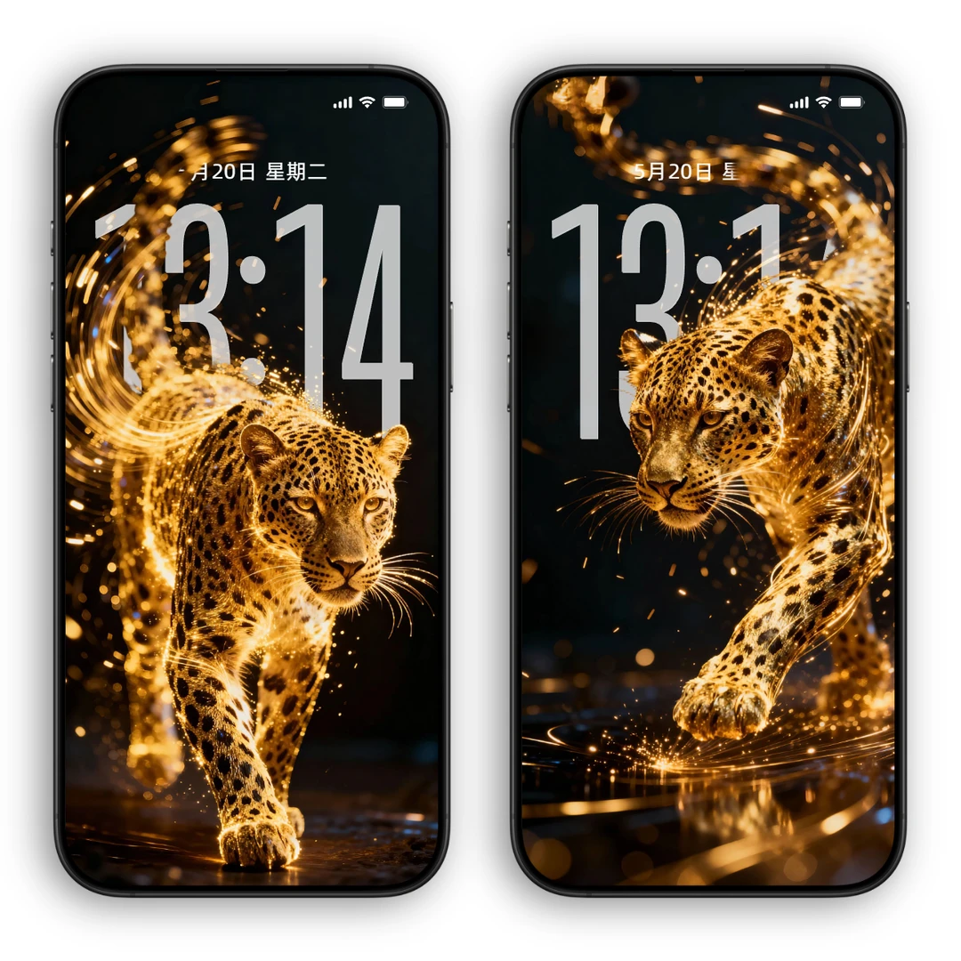 一起豹发高能量壁纸