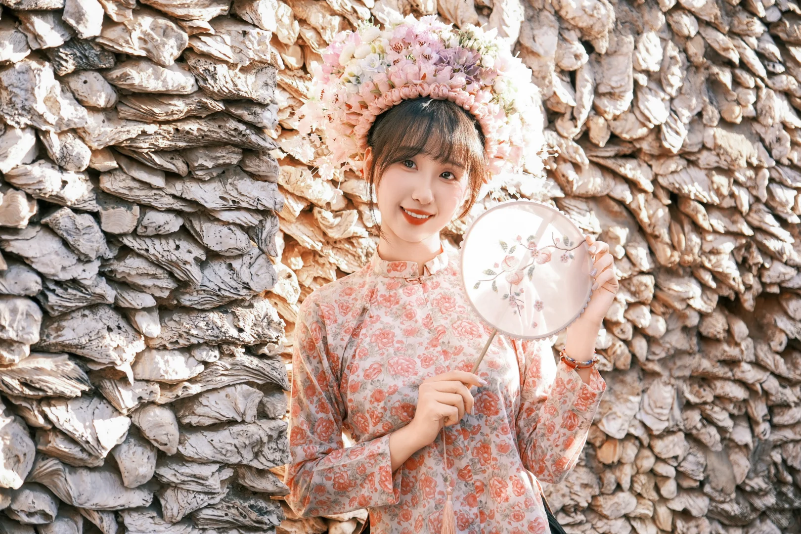 簪花围 穿花衣 闲做半日渔家女💐