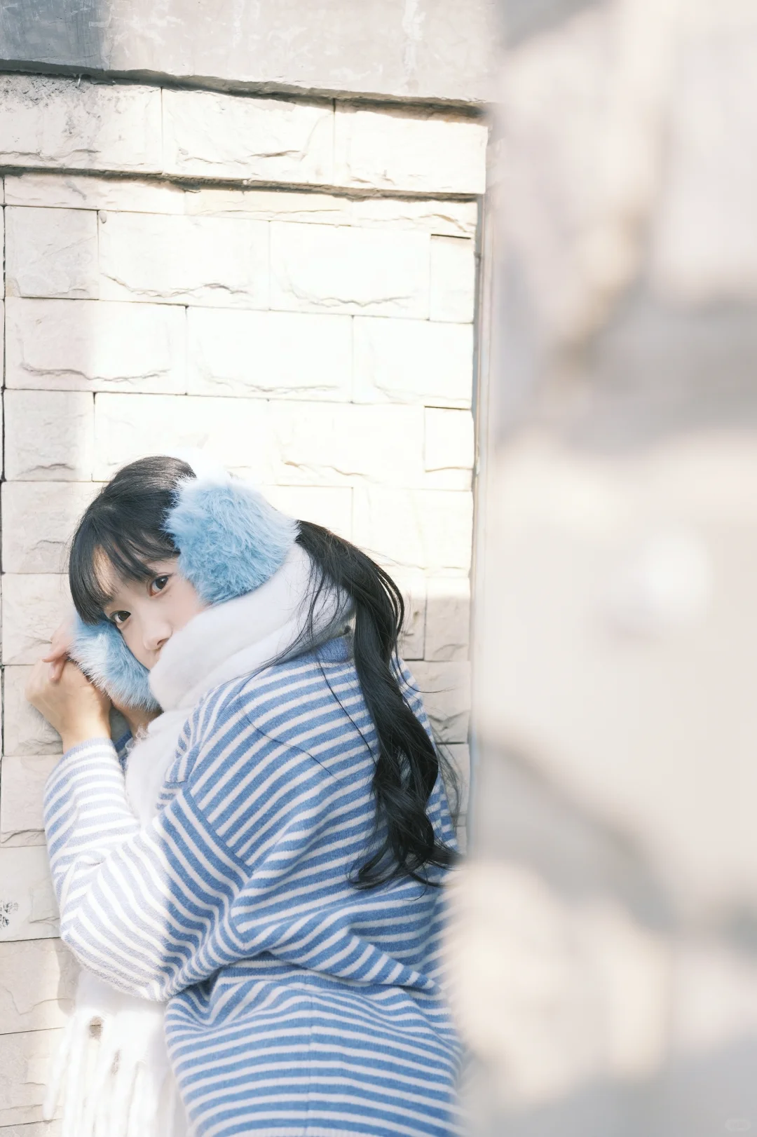 青岛模特｜喜欢阳光明媚的冬天❄️