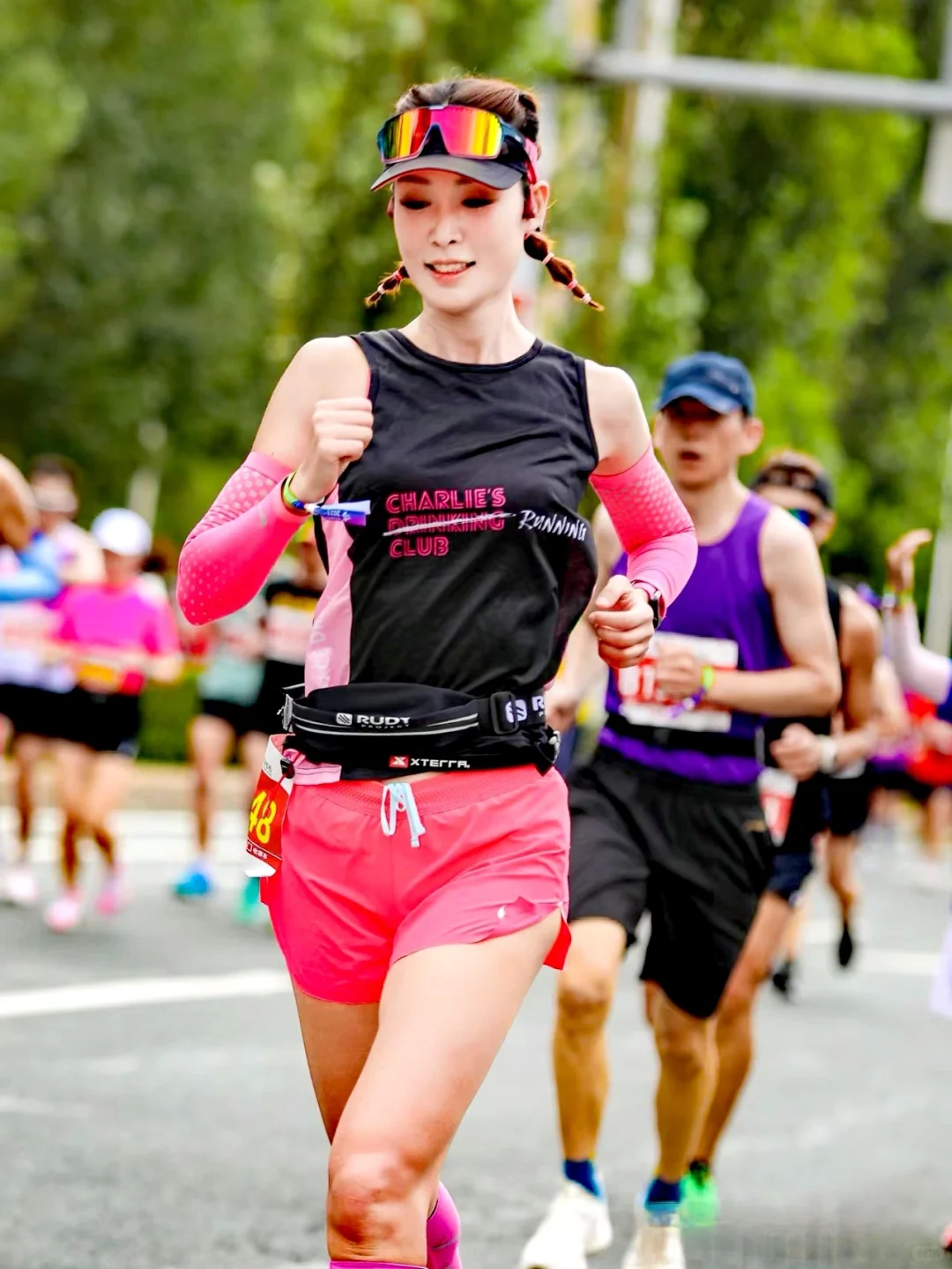 爱跑马拉松的女人真的好看，不信，自己看！