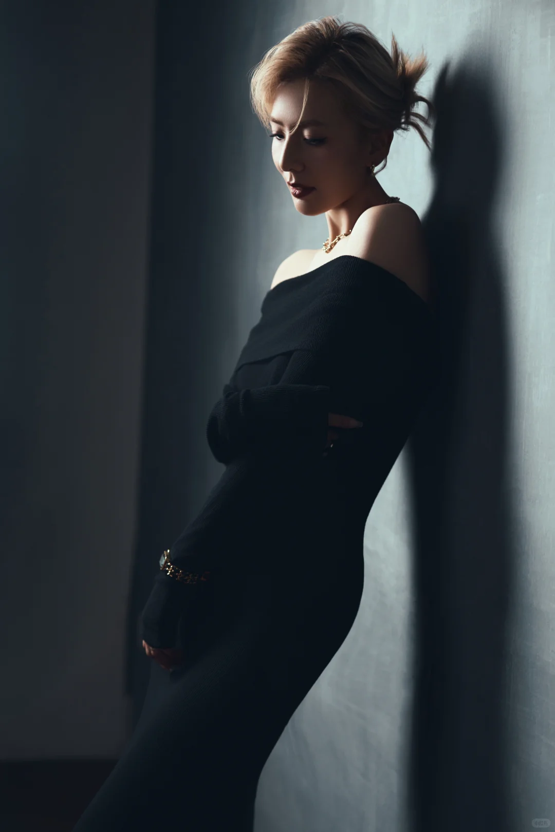 中老年模特工作照