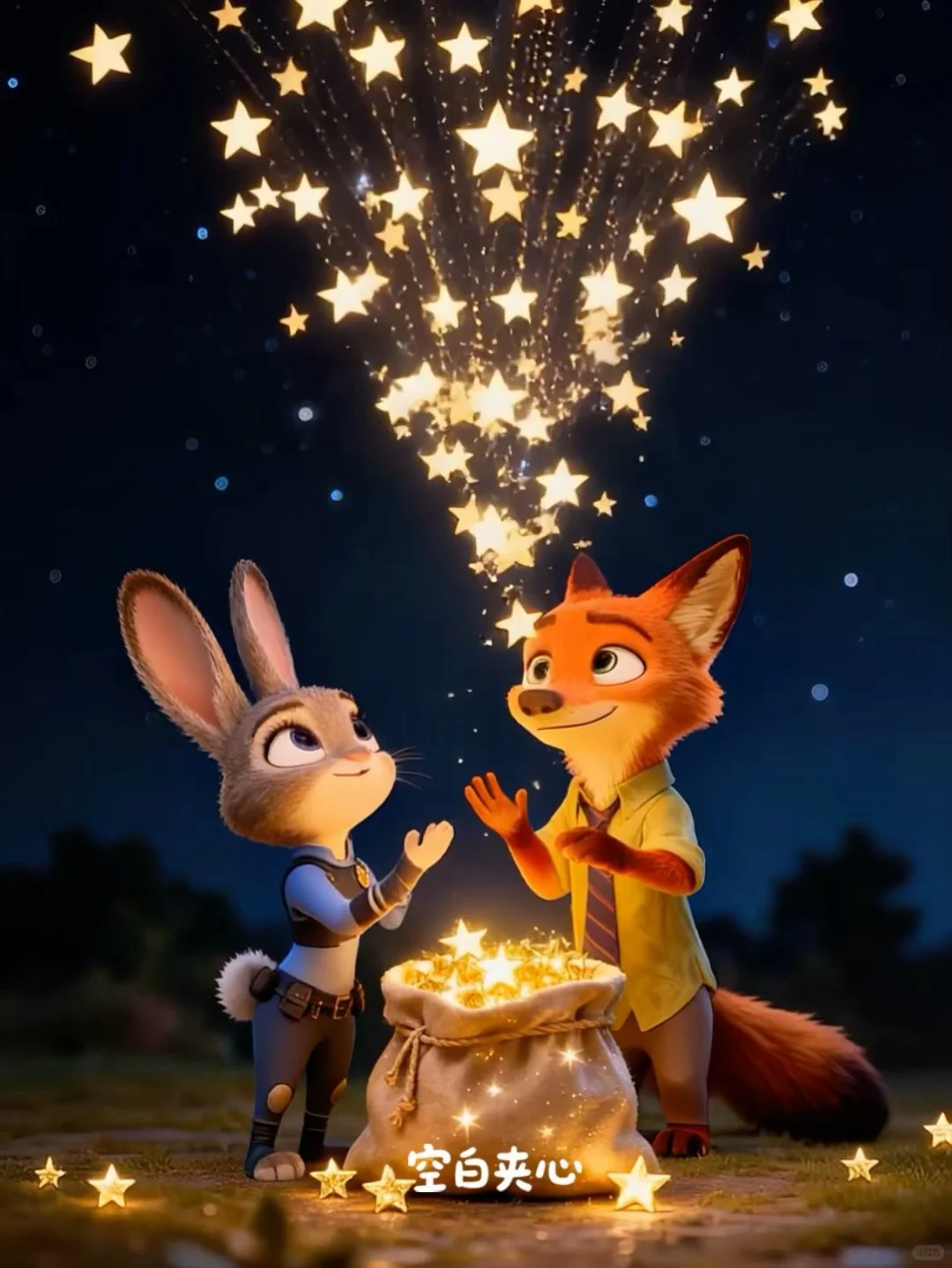 A132.朱迪尼克洒满星空·动态壁纸✨