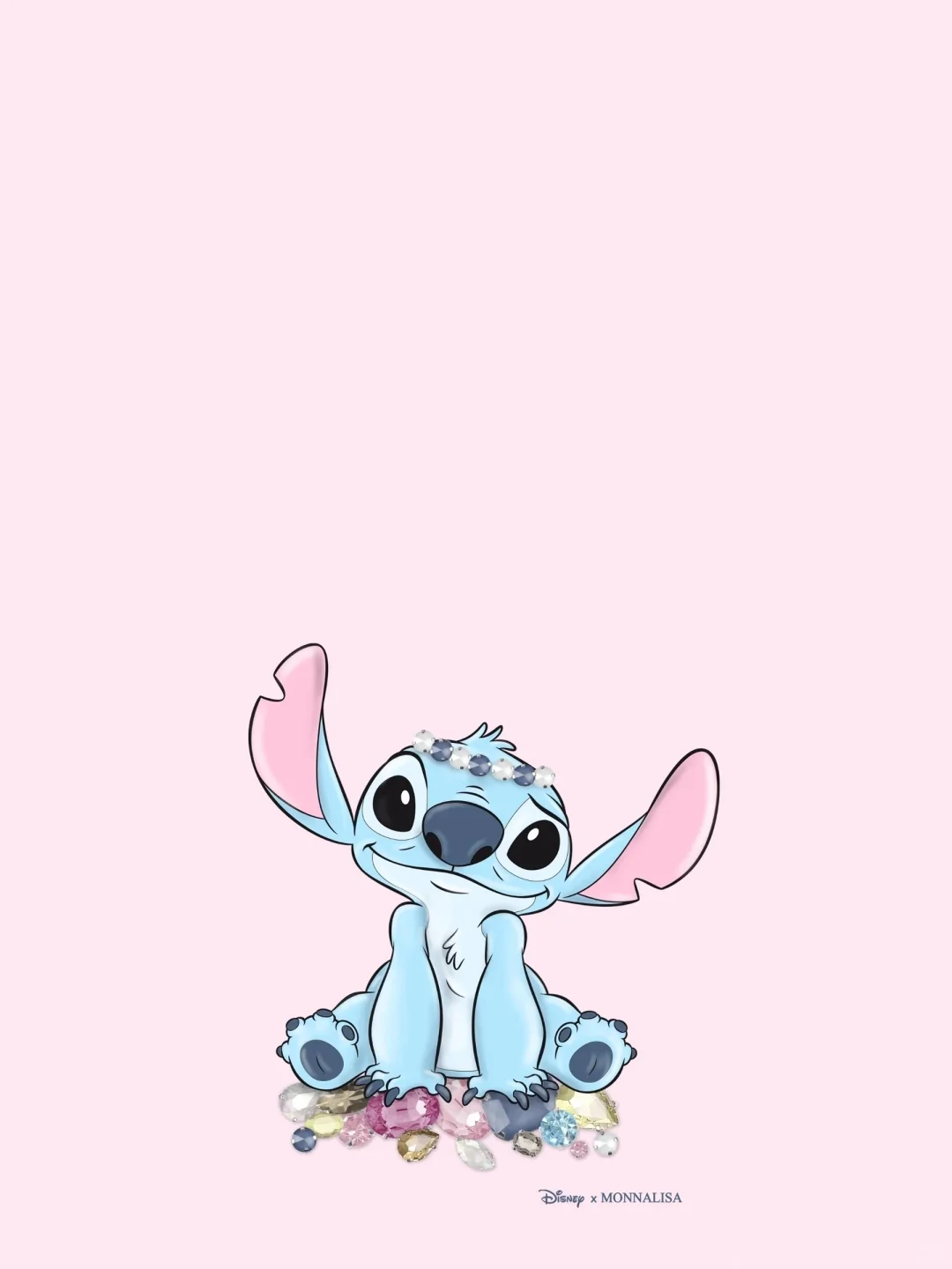 迪士尼&MONNALISA史迪仔手机/电脑壁纸喔
