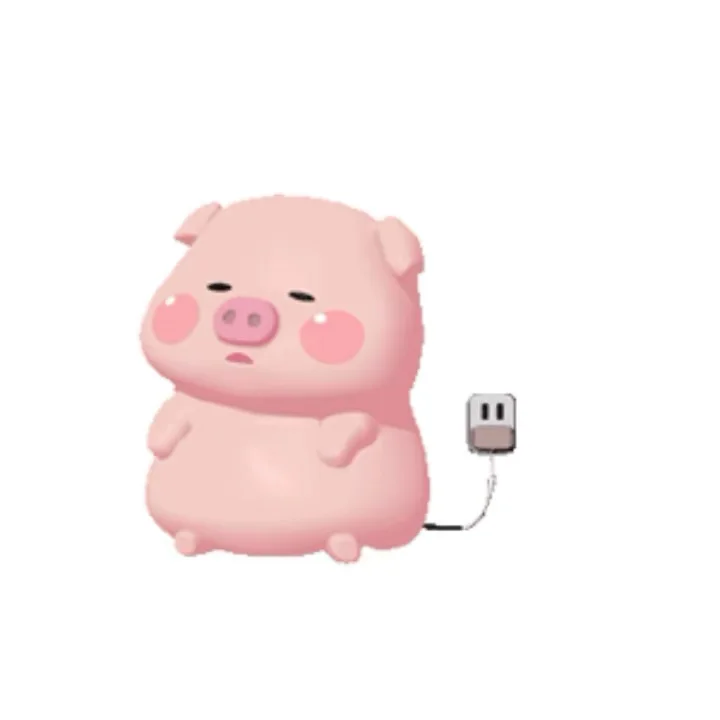笨蛋小猪动态表情包来咯