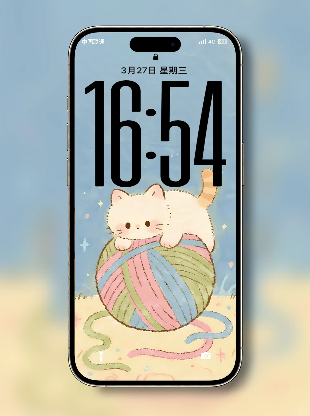 X503-毛线球猫|iPad壁纸|电脑|手机壁纸 4k