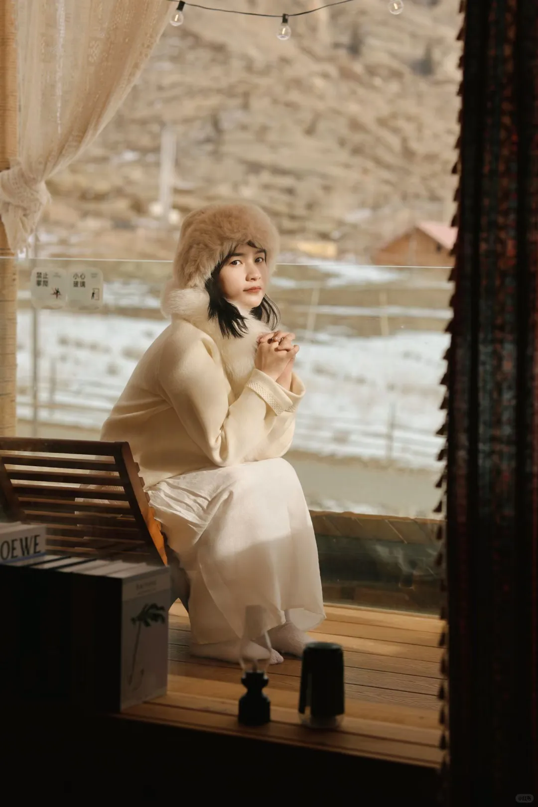 雪景小屋写真|其实我拍氛围感一绝的