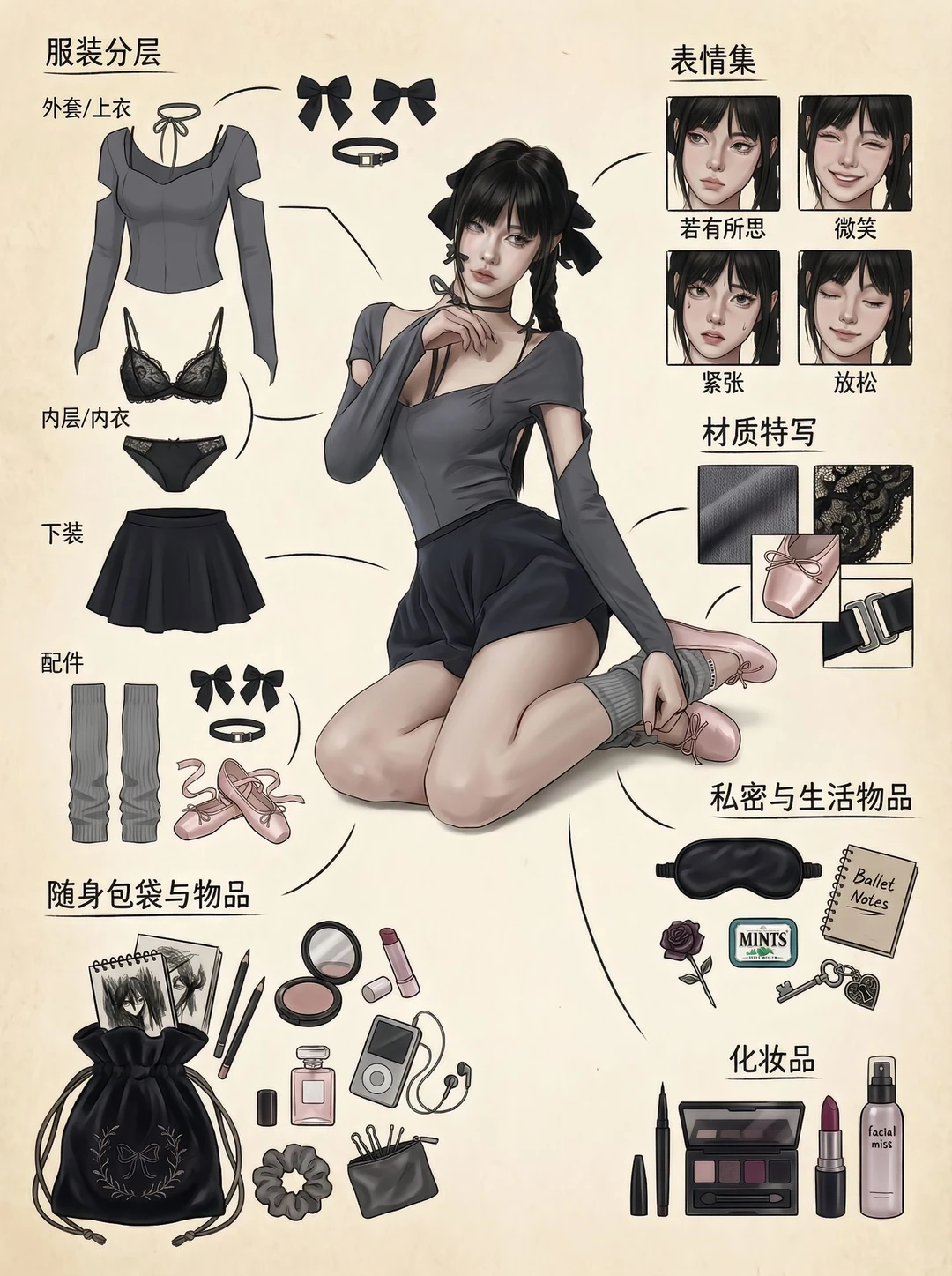 智能拆解那些魅惑众生的氛围感美女