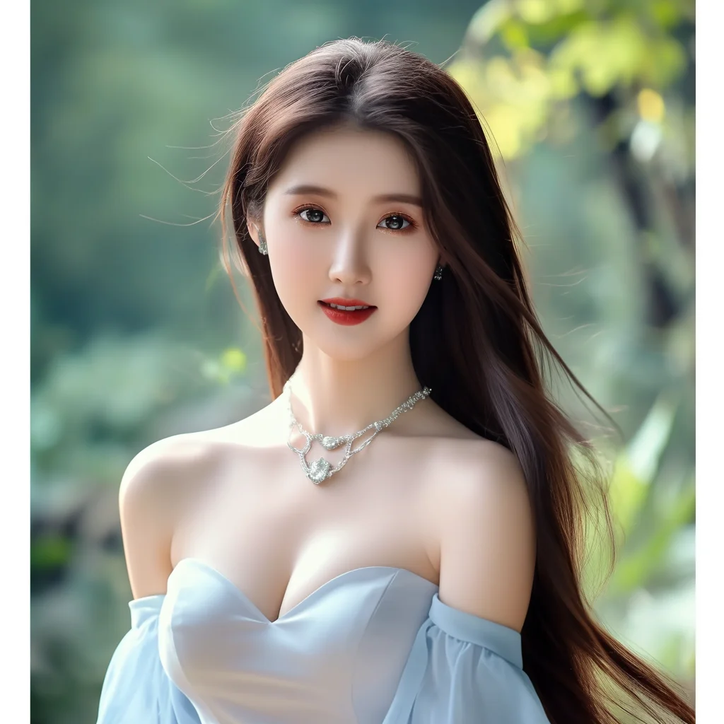 时尚女神的小清新风采