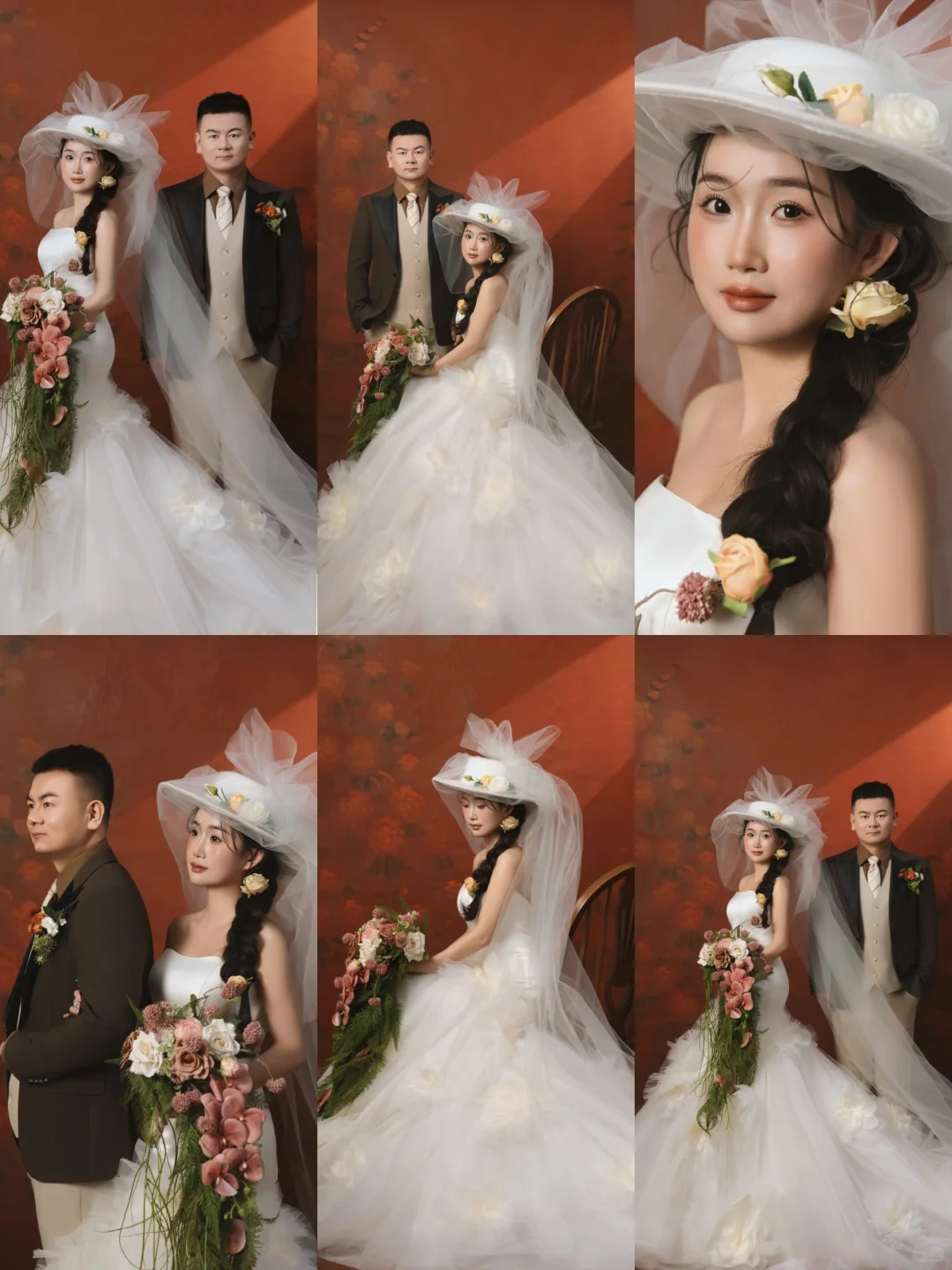 客片分享｜复古婚纱照