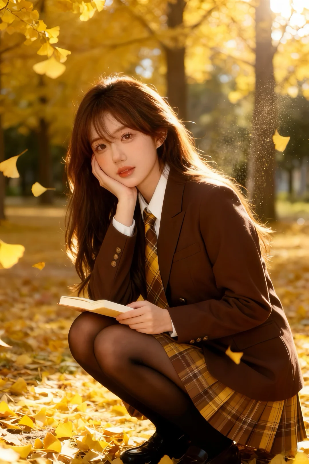 抓住秋天的尾巴🍂jk写真