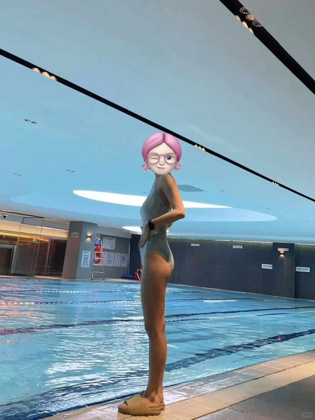 游泳女教练给姐妹们一些建议