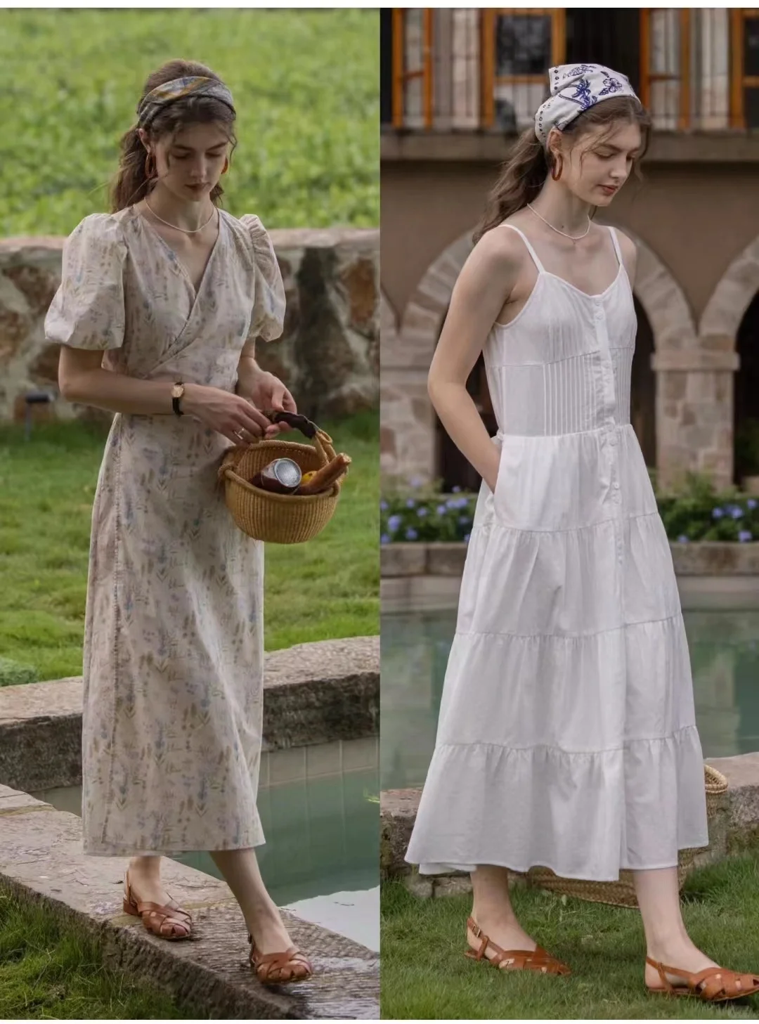 法式复古文艺系女生知识分子日常不费力穿搭