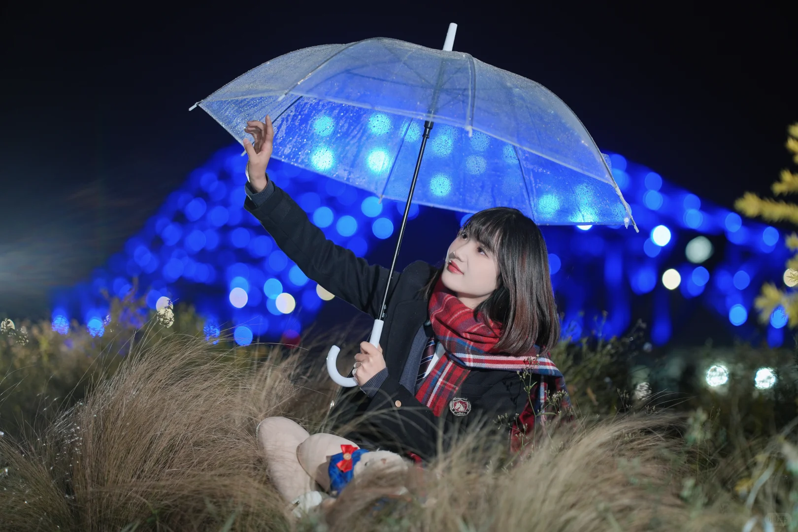 甜妹统治世界｜冬日夜景JK