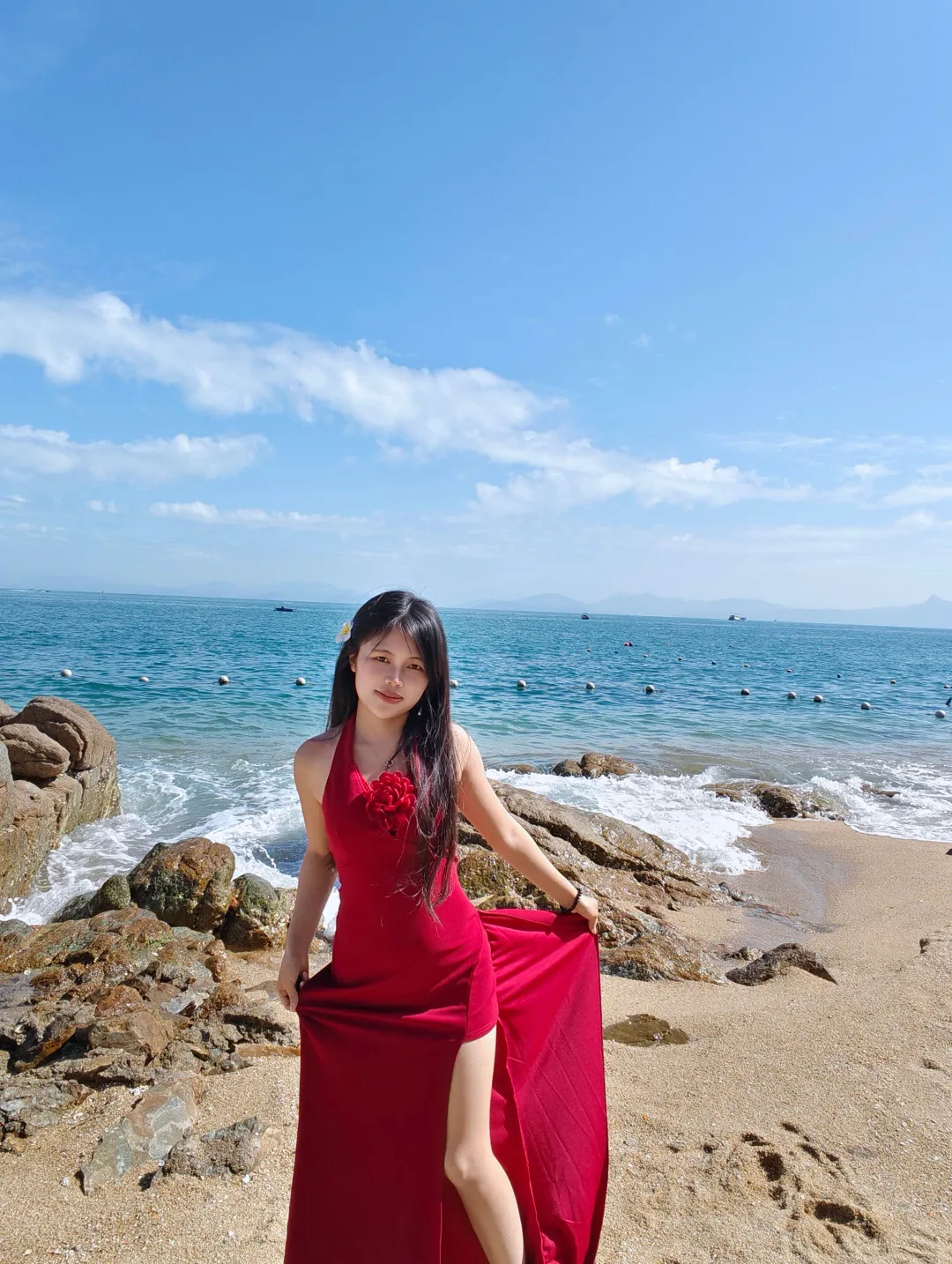 广东的冬天真的很适合去海边！