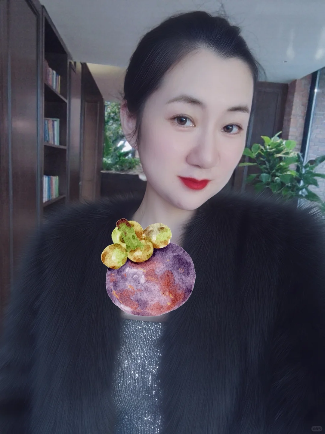 气质黑色系御姐穿搭