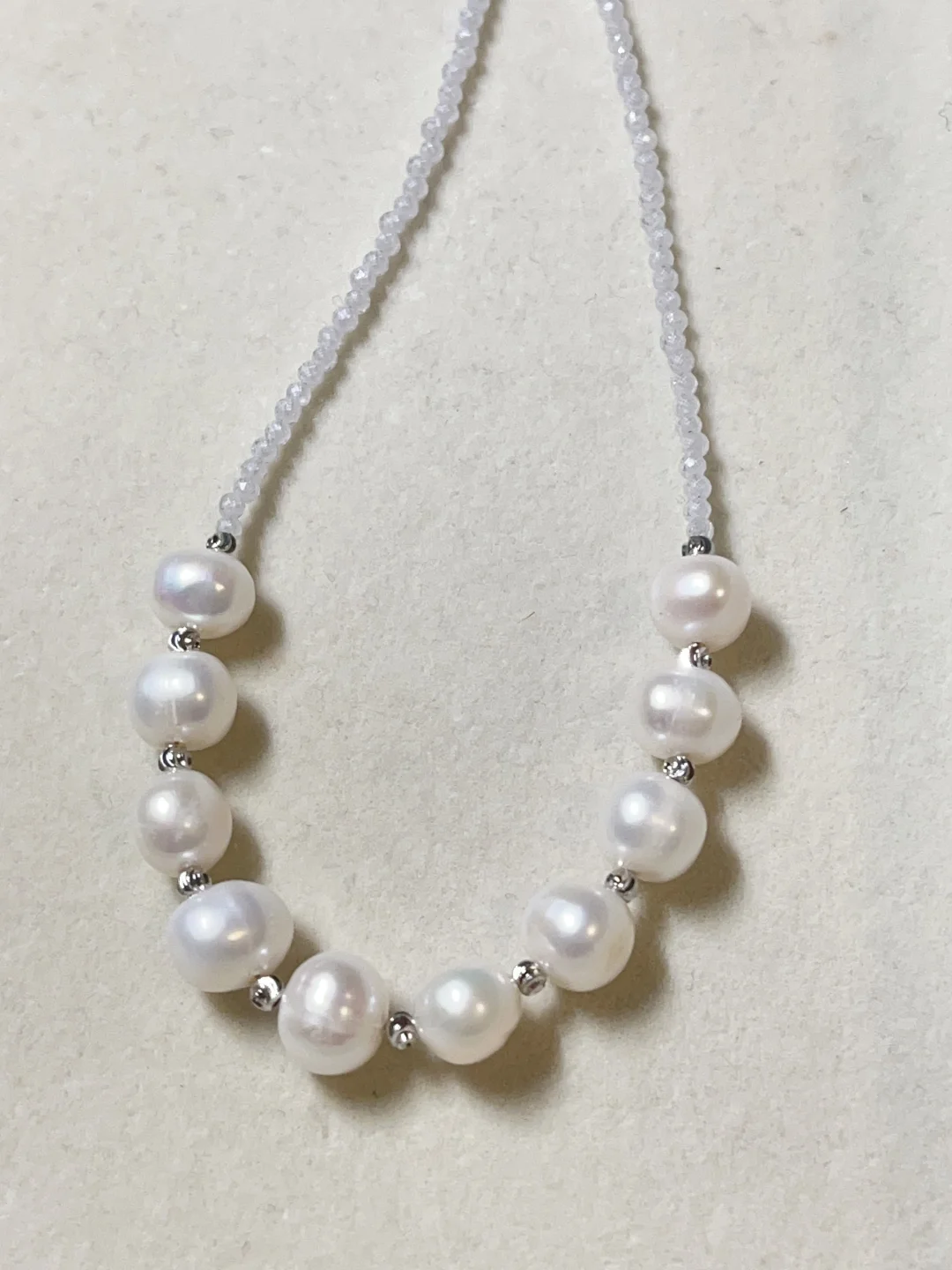 天然淡水珍珠，美得冒泡，白送一样的，谁要