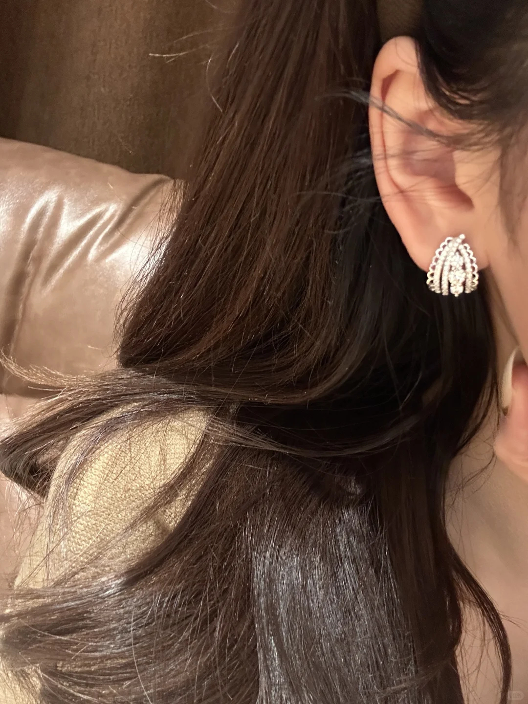 收下✨法式蕾丝耳圈