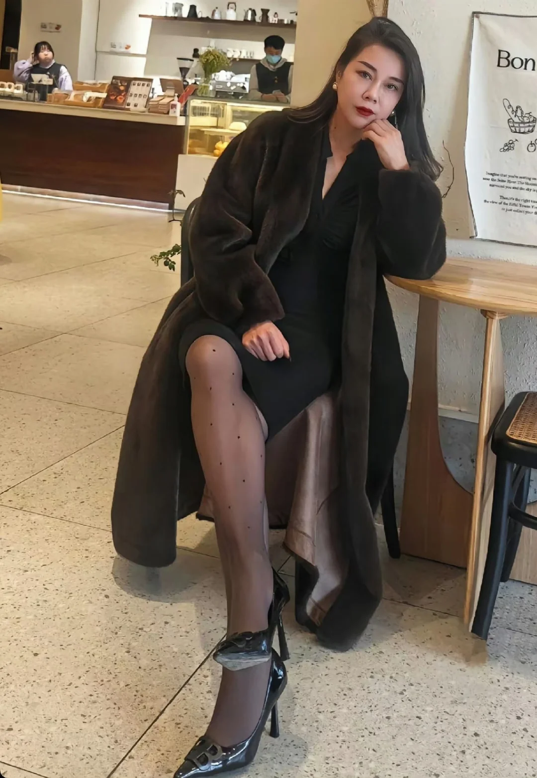 气质姐感穿搭，太爱了🖤