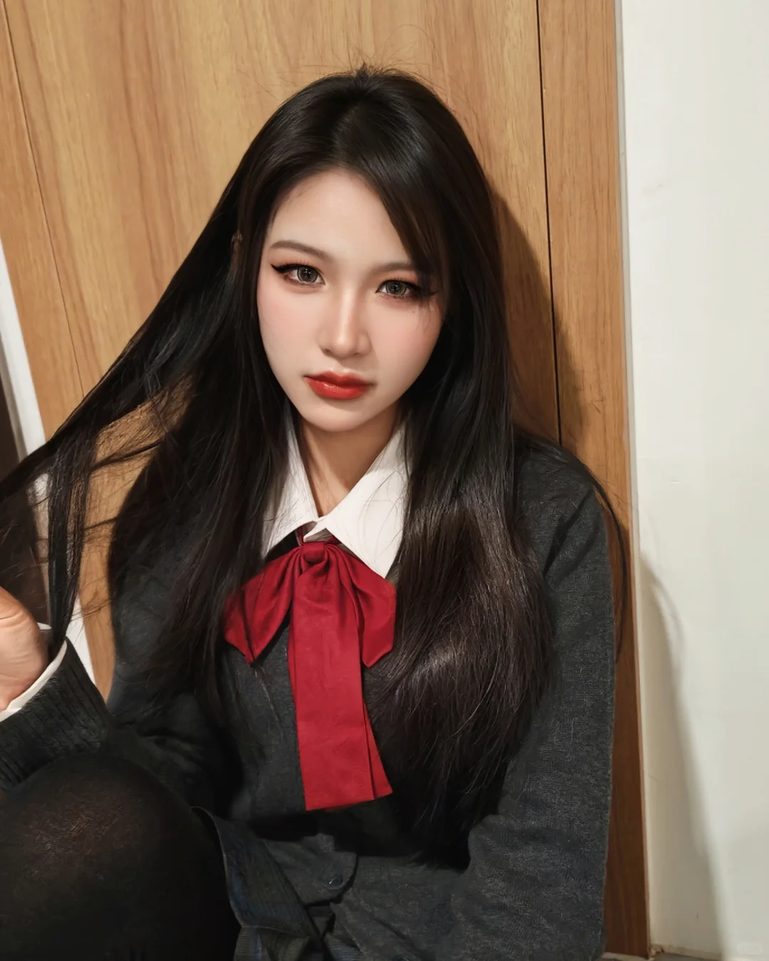 校供感JK家居风室内写真系列（性感风格）~~