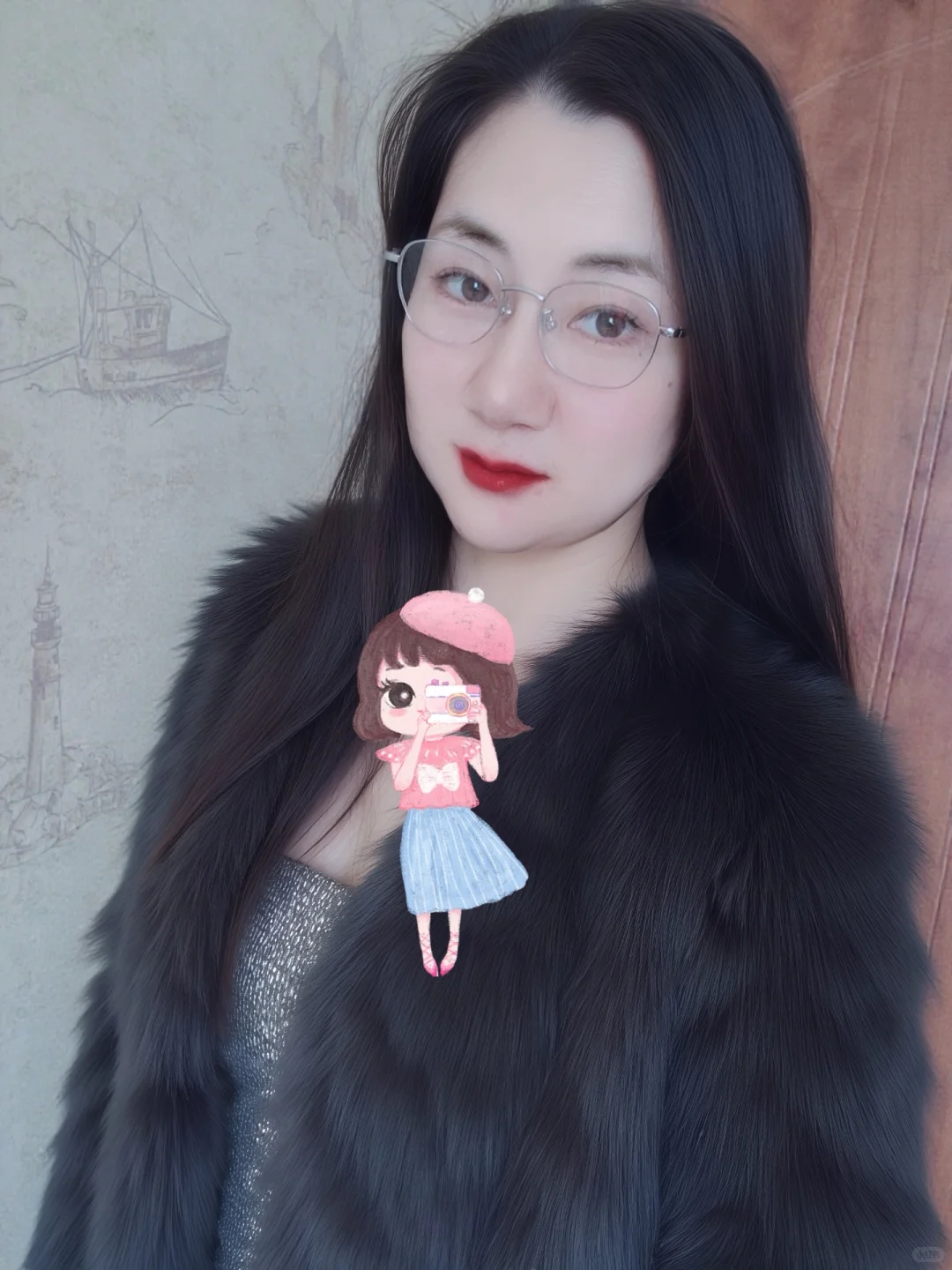 气质黑色系御姐穿搭