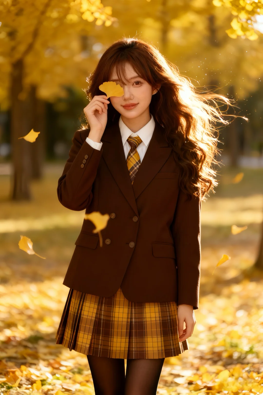 抓住秋天的尾巴🍂jk写真