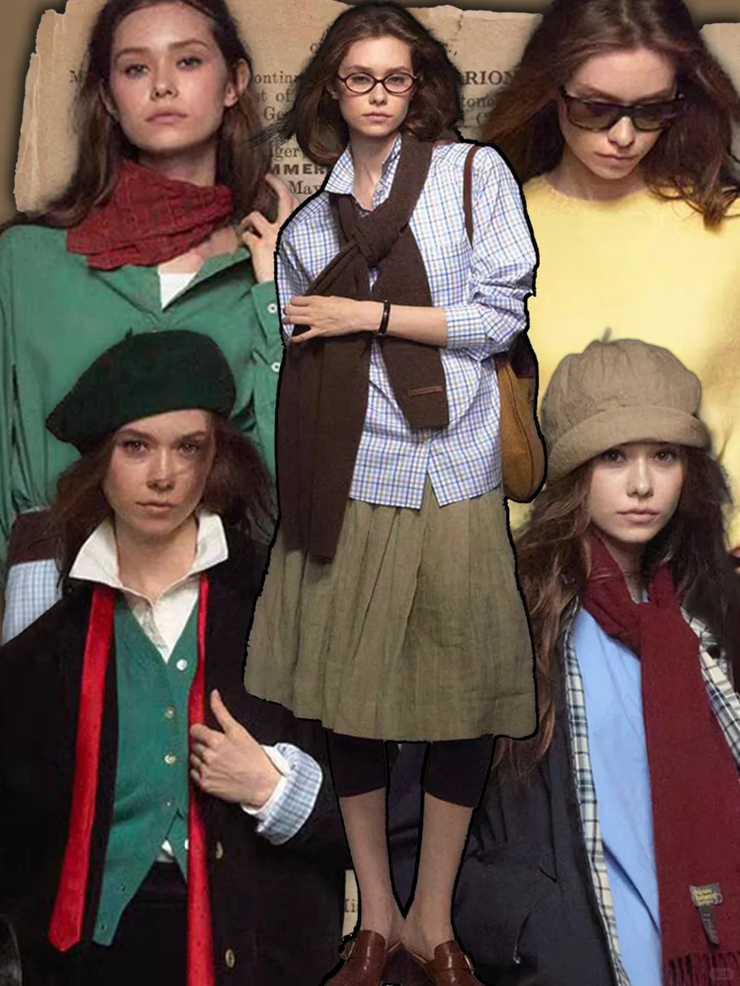 “📕复古清冷女作家”时髦高智感知识分子