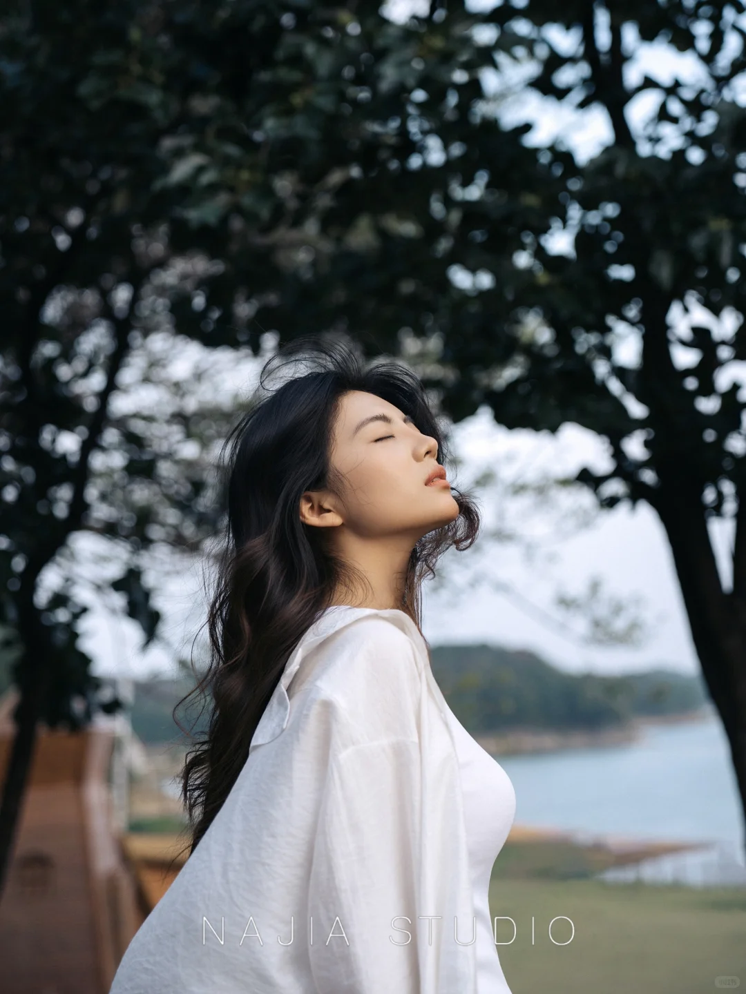 热爱大自然的女生自有她的精神高地