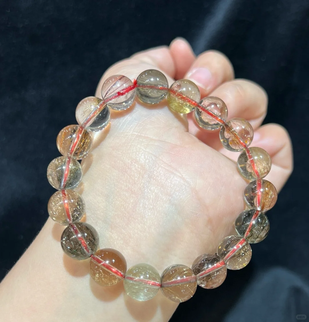 🌈11MM彩发晶，美丽手腕新宠💫