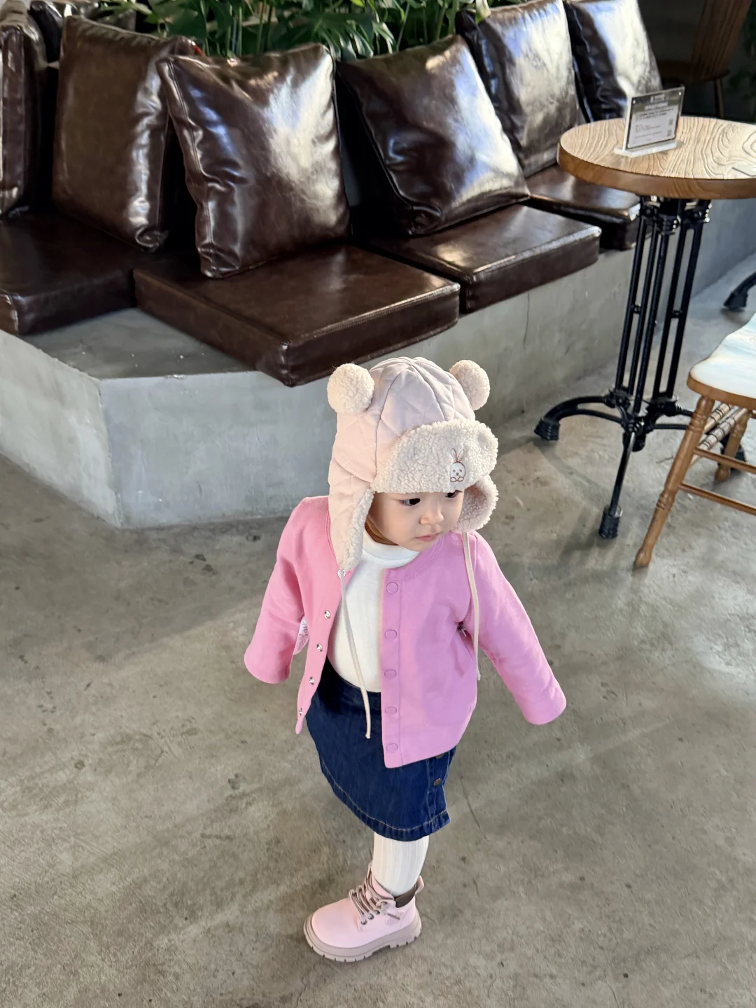 粉色娇嫩 一岁穿正好！