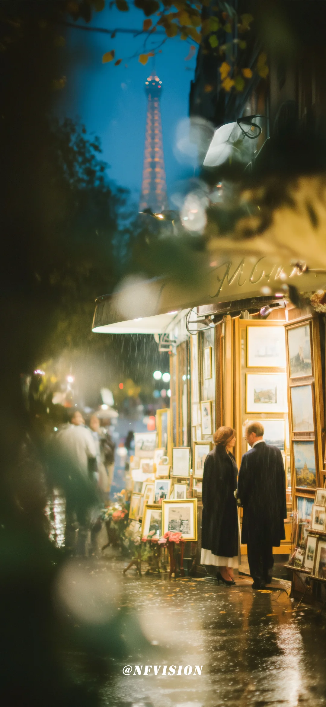 原创壁纸 | 雨日书店