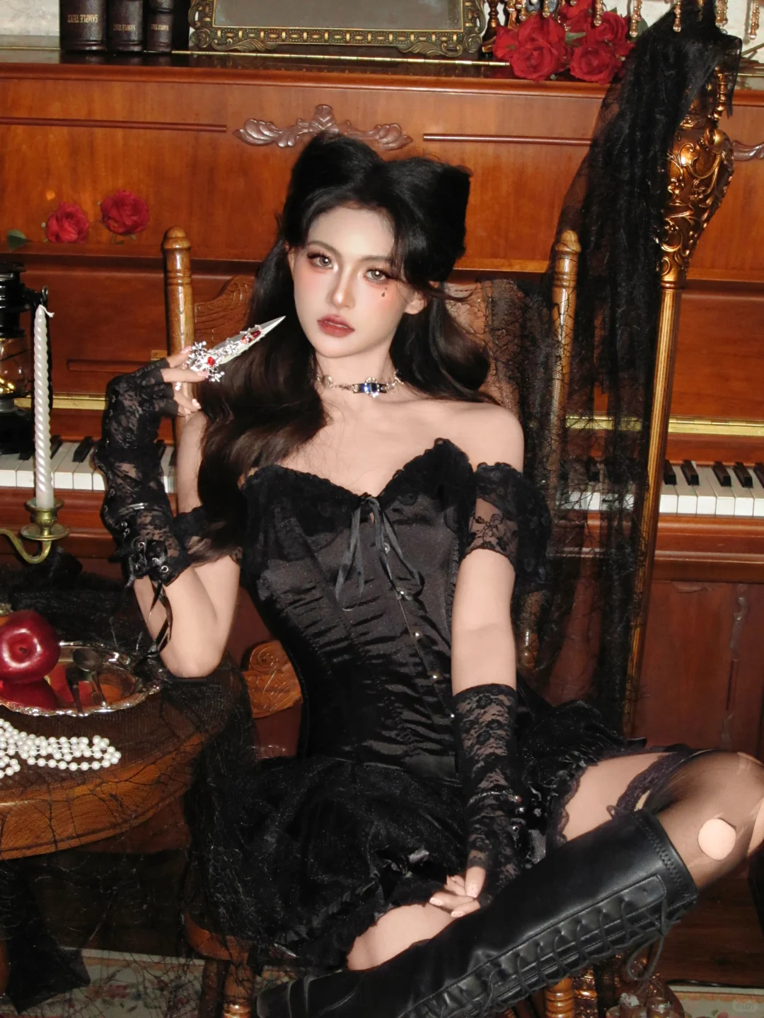 ccd🖤猫系辣妹的极致诱惑 ˚‧˚✧˚成都写真